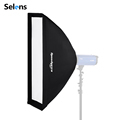 Selens 30x90cm Quick-Folding Strip Softbox Rectangular Softlight Diffuser for Studio Speedlights1