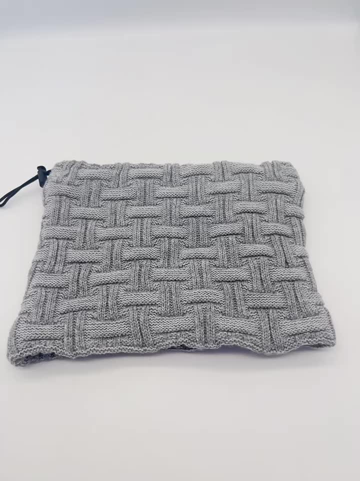 CF-W-0007 KNITTED SCARF (1)