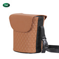 High Quality Leather Storage Bucket for Car Interior Debris1