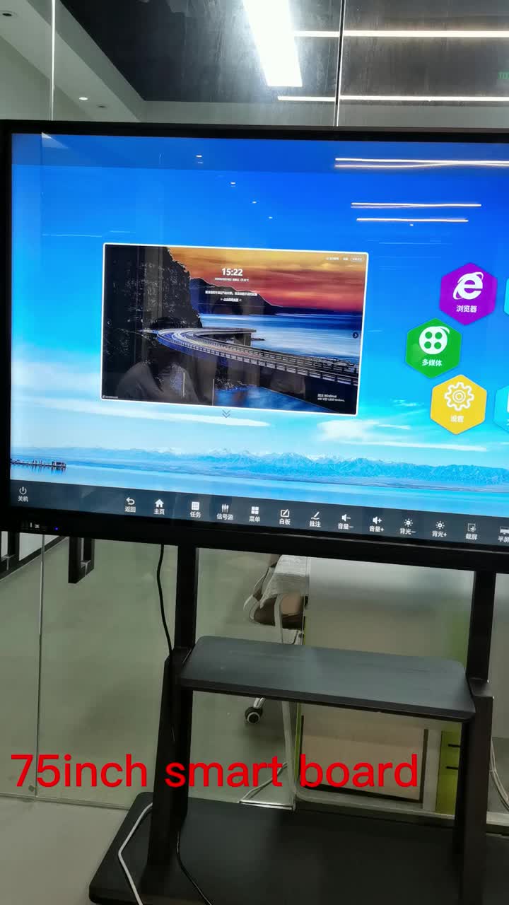 Smart board size display