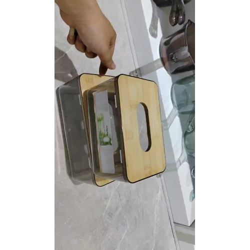 acrylic tissue box