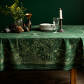 Custom Linen Rectangle table Cloth Printed Tablecloth For Rectangular Table1