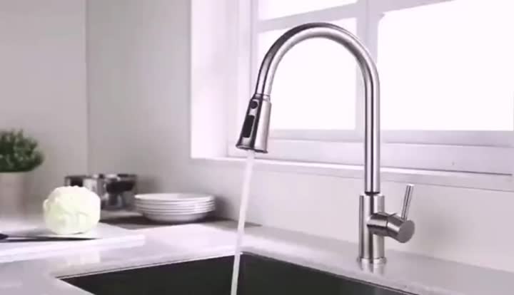 Sensor Down Down Kitchen Faucet