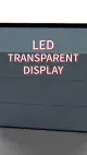 Panneau en verre LED Affichage du verre photoélectrique LED intérieur