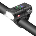 MTB T6 LED Bicycle Headlight: 6 Modes, USB Rechargeable, Power Display - Essential Cycling Equipment for Mountain & Road Bikes1