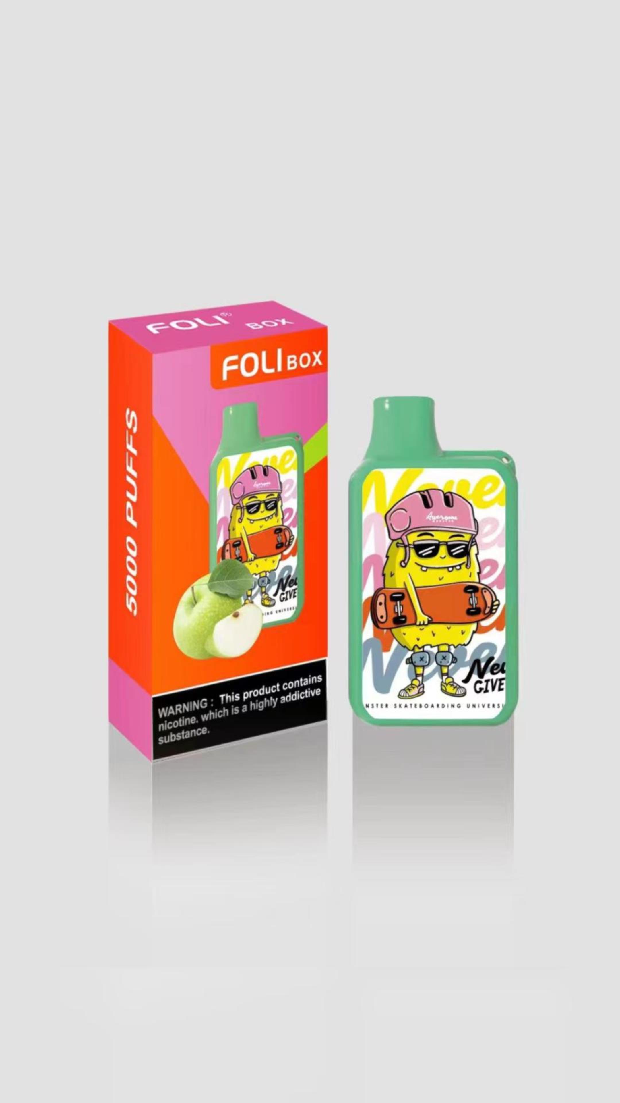 แอปเปิ้ลสีเขียวของ Foli Box