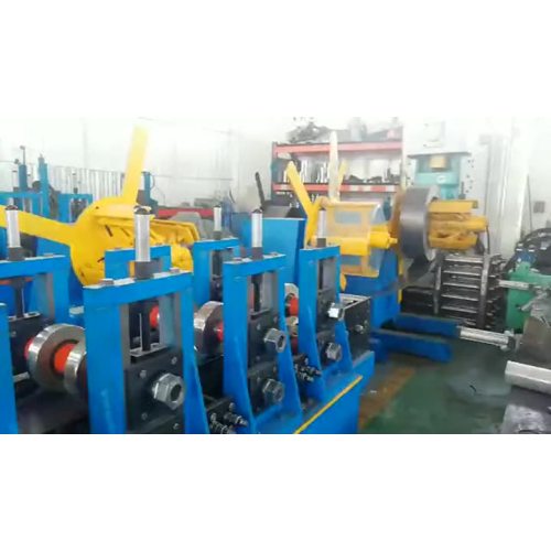 Automatic Racking Beam Roll Forming Machine .mp4