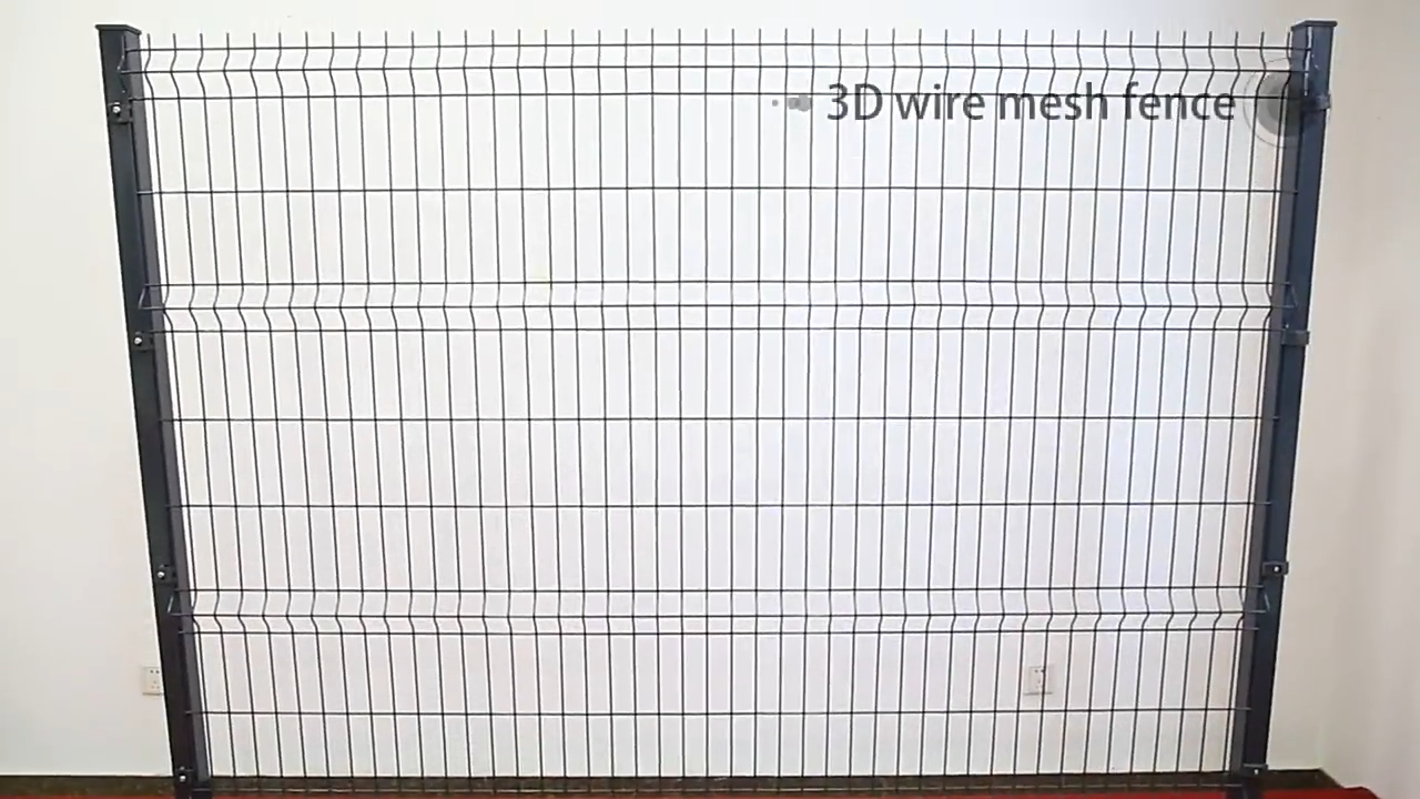PVC beschichtete bemalte gebeudete Sicherheitsnetzzaunlieferant1