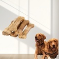 No Additives Pet Treats Dog Interactive Chewing Snack Cowhide Bone for Teeth Cleaning1