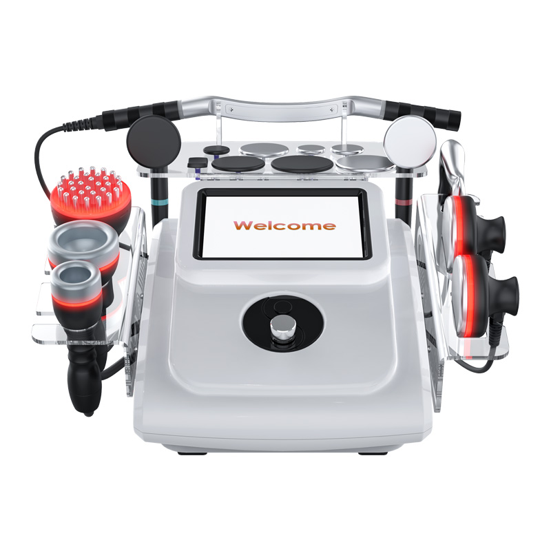 SD-191 8 em 1 Vácuo RF Gua Sha Raspagem Massagem EMS Meridian Escova Máquina de Cuidados de Saúde