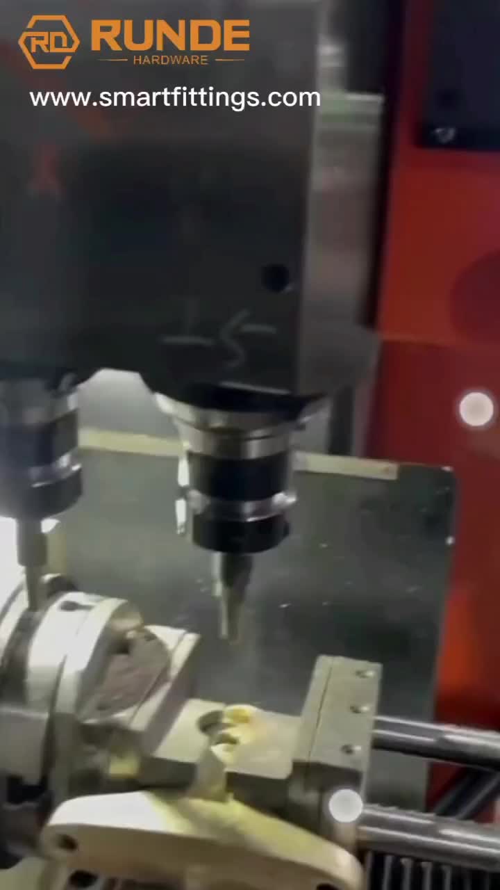 machining brass faucet