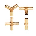 2-3-4 Way Brass Connector for Various Hose and Tube Sizes1