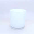 High Quality Round Glossy White 315ml Glass Jar Candles for Candle Making1