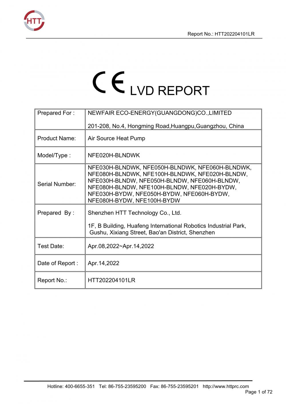 LVD REPORT