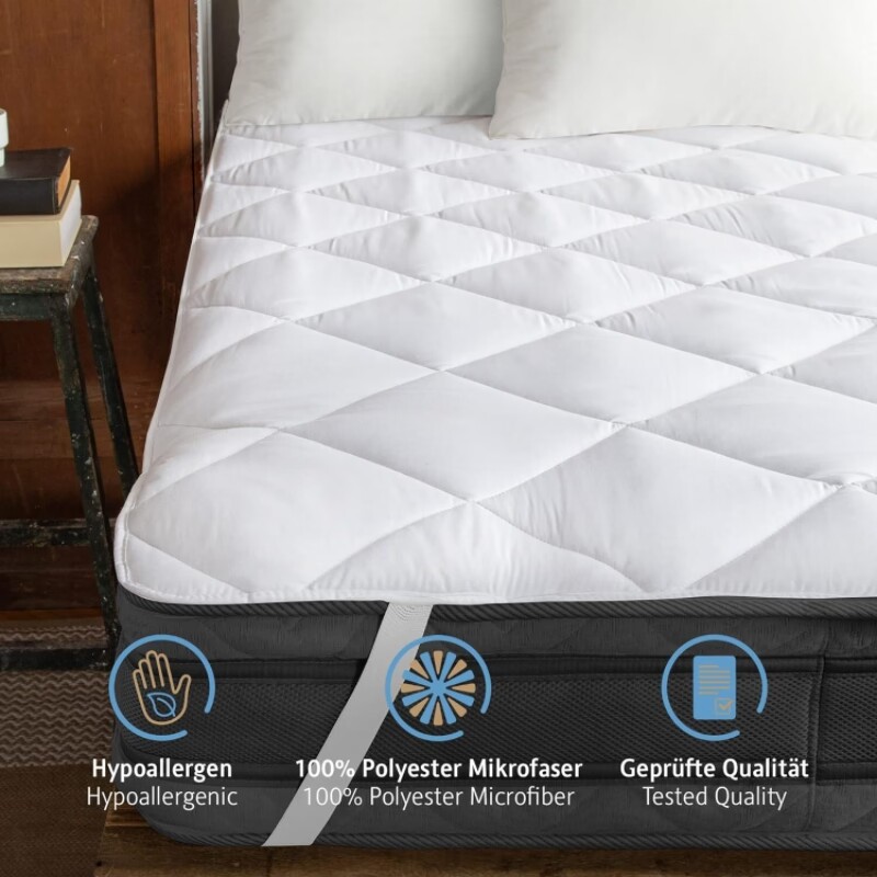 Soft silk mattress cover, high quality mattress co