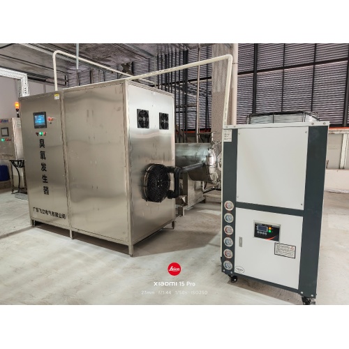 Gerador portátil de ozônio em produção: uma solução prática para desinfecção de ar e água