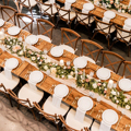 Alta qualidade Preço barato Móveis comerciais Retângulo da natureza Wood Outdoor Wedding Hotel Banquet de madeira Tabela dobrável1