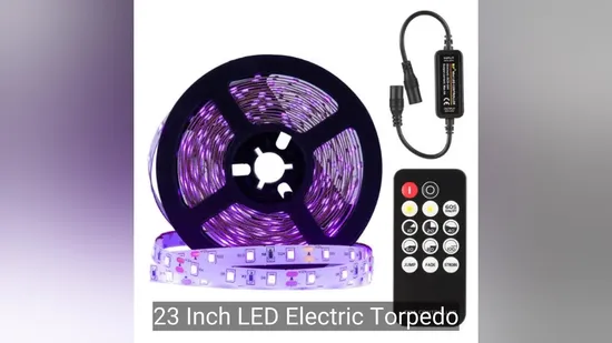 Luzes de tira LED UV com controle remoto para 385-400nm Use1