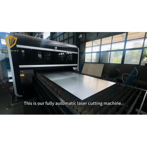 Video de máquina de corte láser totalmente automático