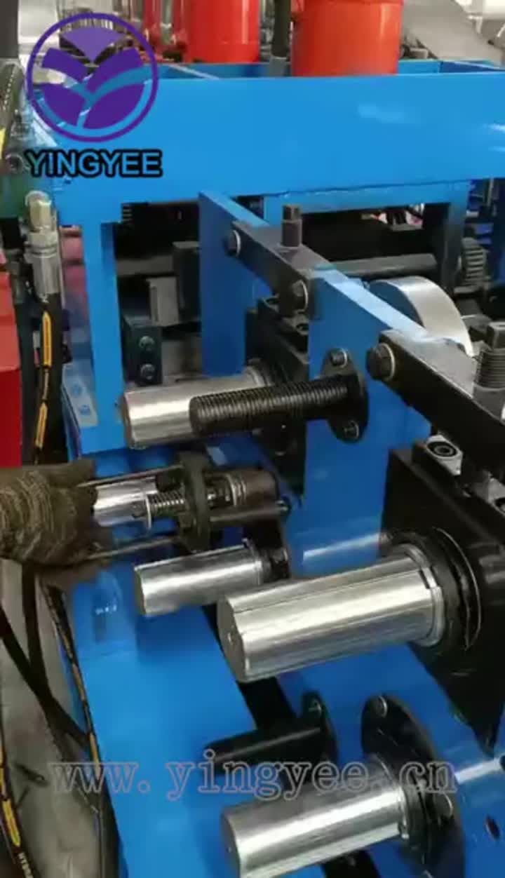 Automatic CZ purlin forming machine