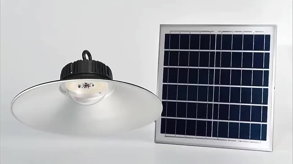 Luz solar de controle solar de controle remoto de 300W para o quintal de luz de mineração suspensa à prova d&#39;água para o jardim1