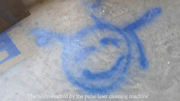 Mesin pembersih laser pulsa