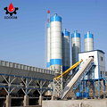 China Factory Price HZS 120 120 m³/h Twin Shaft Concrete Mixer Batching Plant for Sale1