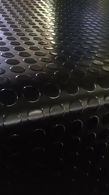Round buckle rubber sheet