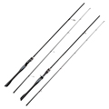 6FT-8FT Carbon Fiber Medium Power Spinning & Casting Tapered Handle Fishing Rods for Lures (7-16g, 6-12LBS)1