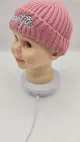 Topi rajutan bayi pelindung telinga topi beanie