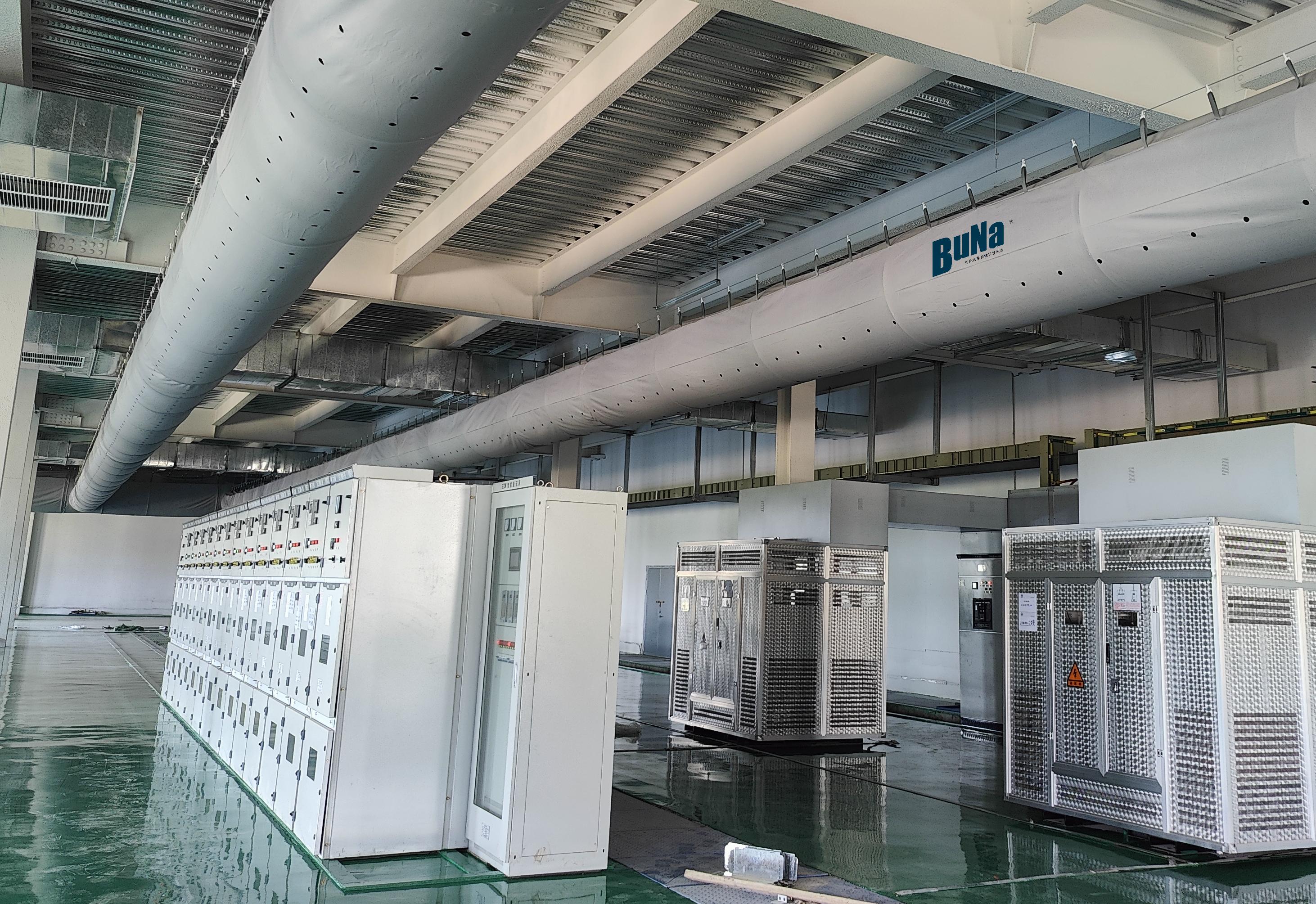  Installation of Buna new energy duct project