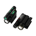 Red Laser Aiming T6 LED Tactical Flashlight with Integrated Green Laser Sight for Hunting1