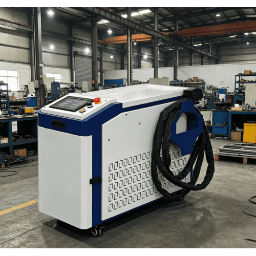 레이저 클리닝 기계 - 레일 탈지를 위한 매우 효율적인 도구