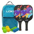 Loki High Quality pickleball paddle usapa approved Customizable edge guard paddle pickleball1