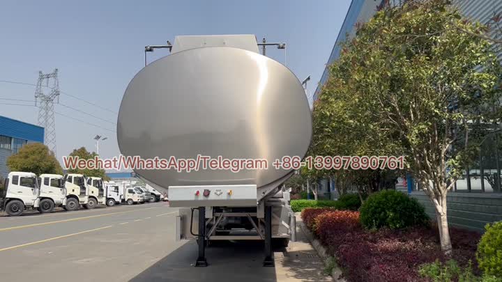 45000liters stainless steel milk tanker