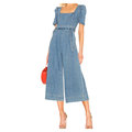 Συν denim denim jumpsuits κομψό ένα κομμάτι κοντό μανίκι jumpsuit για τις γυναίκες 20221