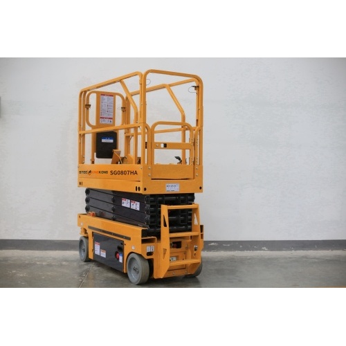 La plataforma elevadora móvil de tipo tijera se ha vuelto popular y ofrece soluciones eficientes para los requisitos de trabajo a gran altura.