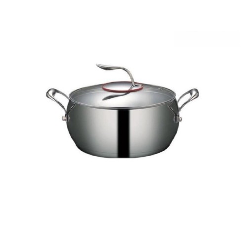 Série d'ustensiles de cuisine en acier inoxydable de qualité supérieure pour une utilisation polyvalente en cuisine.