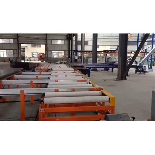 Ligne de convoyeur de matériaux automatisée en aluminium