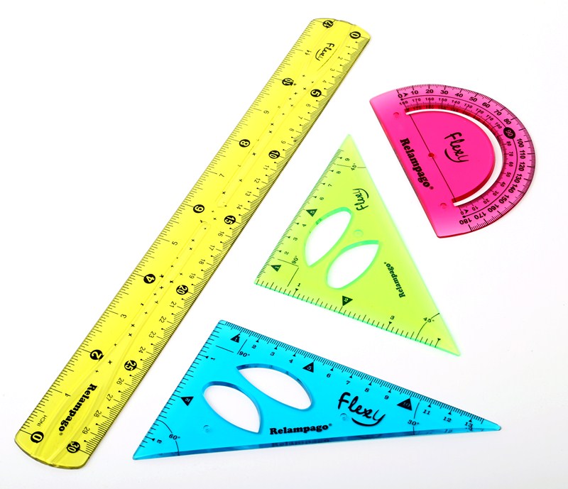 Multi-function drawing ruler