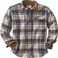 Factory Direct Casual Cotton Long Sleeve Plaid Shirt for Men1