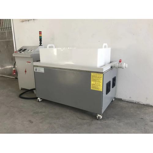 Magnetic polishing machine