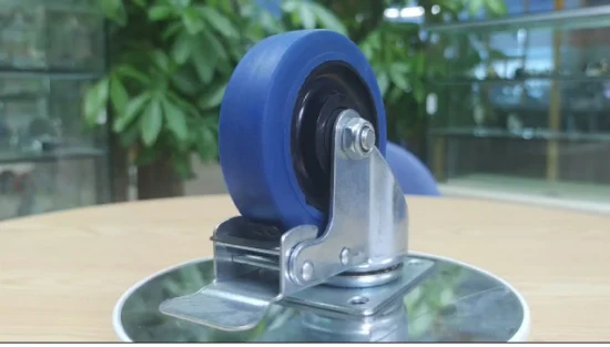 Heavy Duty Blue Caster Wheel