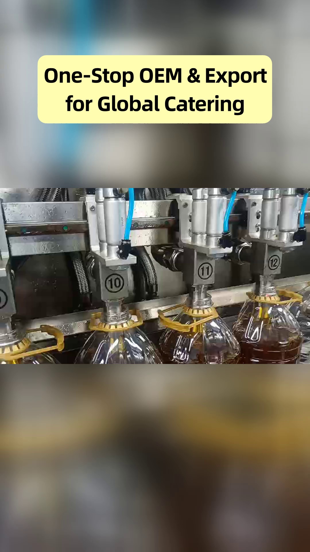 حلول لتكييف مواصفات تعبئة زيت الطعام لتناسب متطلبات العملاء الفريدة لمشروع الشراء وتخطيط المستودعات