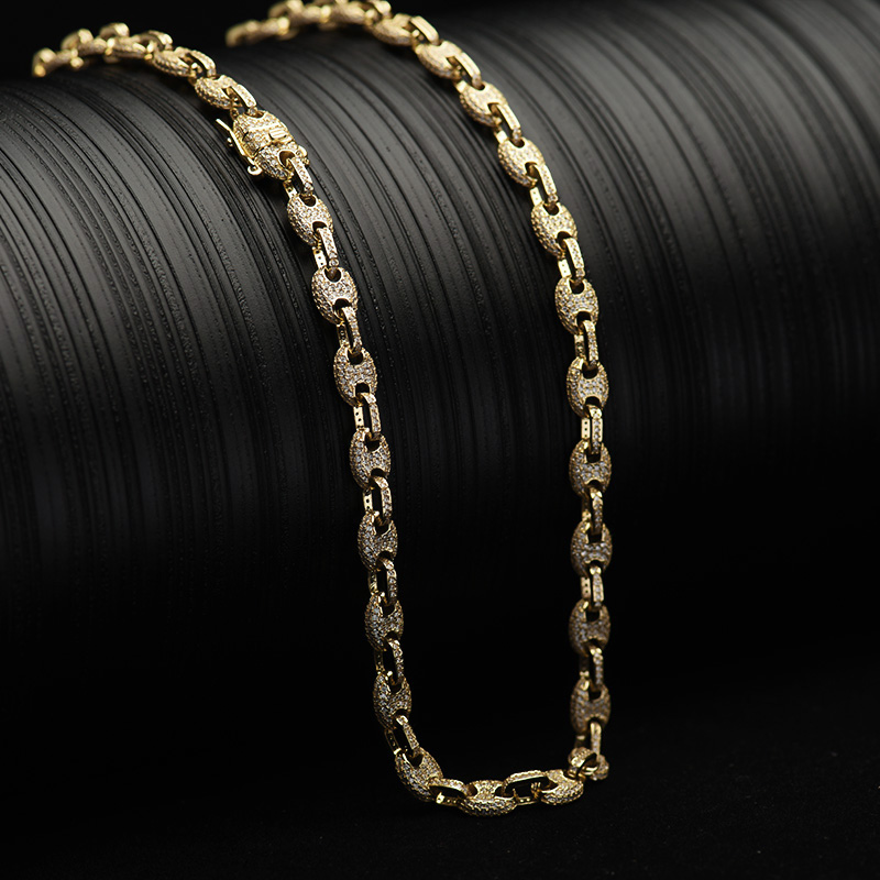 YF024-6mm Chain de ligação do nariz de porco