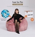 Modern Foam SAC Compressed Lazy Bean Bag Sofa Bed1