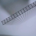 Hot Sale Plastic Four Wall Multiwall Polycarbonate Hollow Sheet1