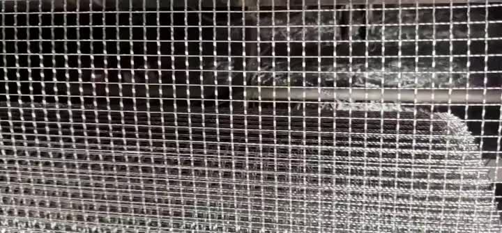 Crimped wire mesh Processing