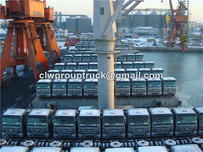 Clw Group Truck Head Truck on ship