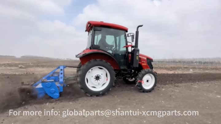 Tractor MF704-7 con cabina recién diseñada